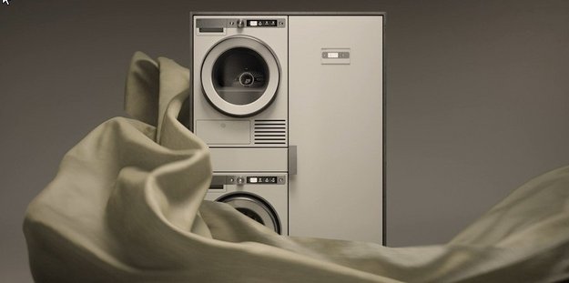 Профессиональная сушильная машина Asko TDC112V Marine (video 3)