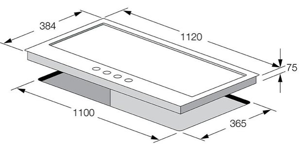 Варочная панель Fulgor Milano CPH 1124 G WK X (фото 4) Варочная панель Fulgor Milano CPH 1124 G WK X (preview 4)