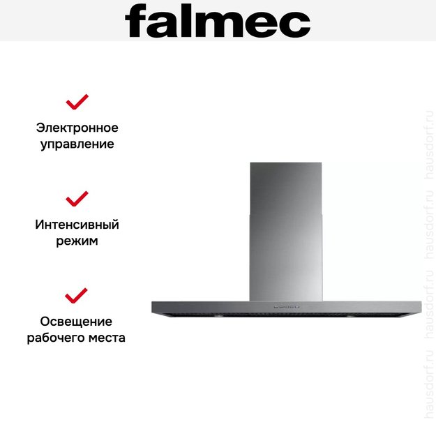 Вытяжка Falmec STREAM STEEL 90 (фото 3) Вытяжка Falmec STREAM STEEL 90 (preview 3)