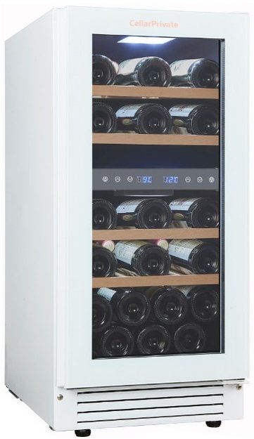 Встраиваемый под столешницу винный шкаф CellarPrivate CP027-2TWH (preview 7)
