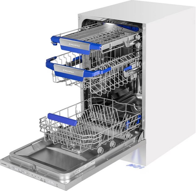 Встраиваемая посудомоечная машина Maunfeld MLP45330T Smart Beam Inverter Wi-Fi (фото 5) Встраиваемая посудомоечная машина Maunfeld MLP45330T Smart Beam Inverter Wi-Fi (preview 5)