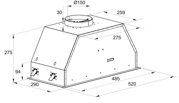 Встраиваемая вытяжка Kaiser EA 548 (preview 4)