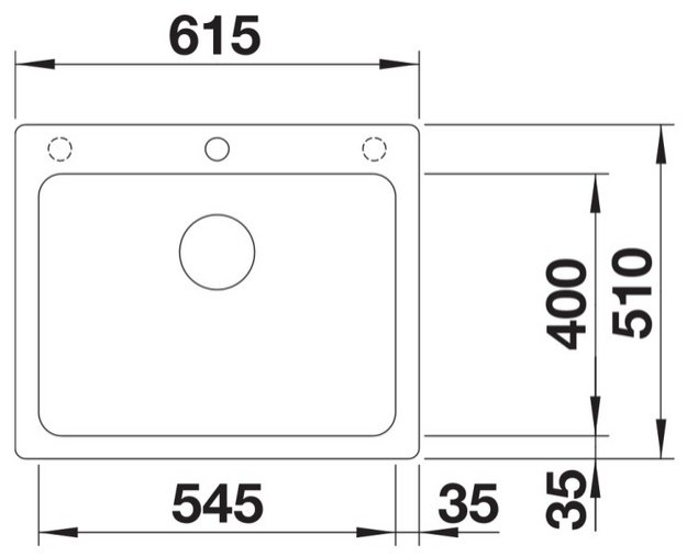 Мойка BLANCO NAYA 6 Silgranit кофе (preview 2)