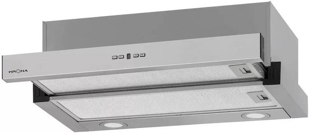 Встраиваемая вытяжка Krona KAMILLA TK 600 INOX (1 мотор) (фото 1) Встраиваемая вытяжка Krona KAMILLA TK 600 INOX (1 мотор) (preview 1)
