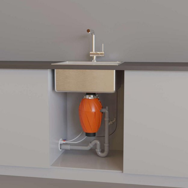 Отводная арматура для измельчителя Omoikiri NA-01 (фото 2) Отводная арматура для измельчителя Omoikiri NA-01 (preview 2)