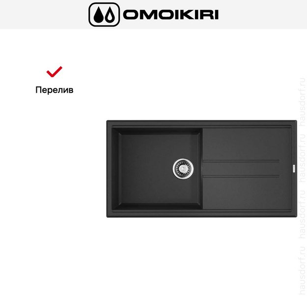 Мойка Omoikiri TEDORI 100 BL (preview 7)