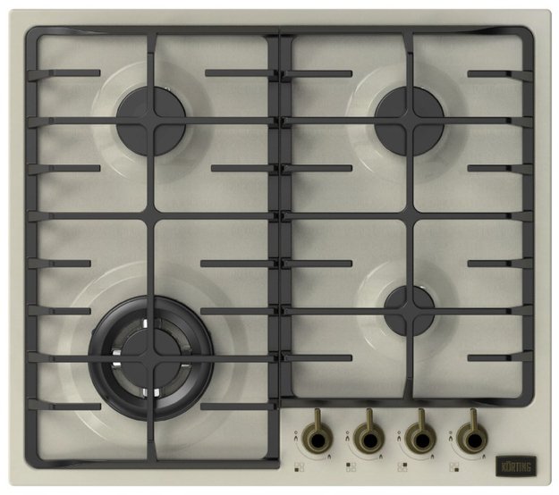 Газовая варочная панель Korting HG 674 CTRB (фото 1) Газовая варочная панель Korting HG 674 CTRB (preview 1)