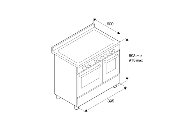 Варочный центр Bertazzoni HER95I2EXT (фото 8) Варочный центр Bertazzoni HER95I2EXT (preview 8)
