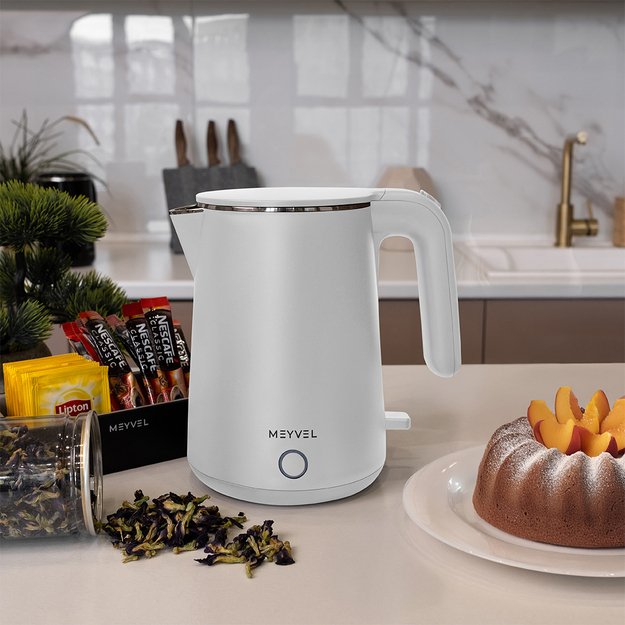 Электрический чайник Meyvel MKE-04T (White) (preview 9)