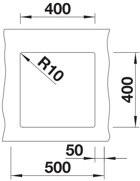Мойка BLANCO SUBLINE 400-U Silgranit мягкий белый (preview 6)