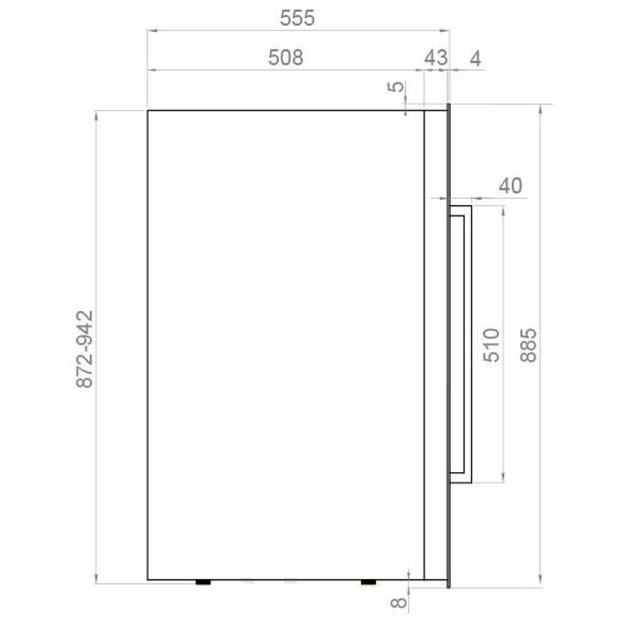 Встраиваемый винный шкаф Pando PVMAV 88-49XR (preview 4)
