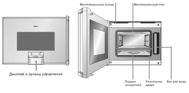 Духовой шкаф-пароварка Gaggenau BS 224-110 (фото 2) Духовой шкаф-пароварка Gaggenau BS 224-110 (preview 2)