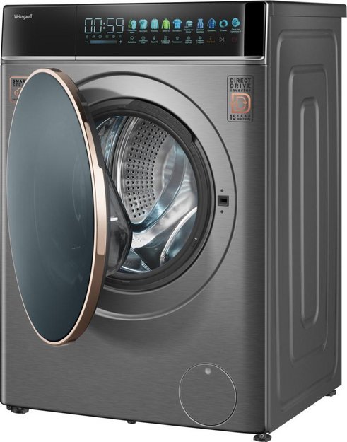 Стиральная машина Weissgauff WM 58411 Direct Drive Inverter Premium Steam Grey (preview 5)