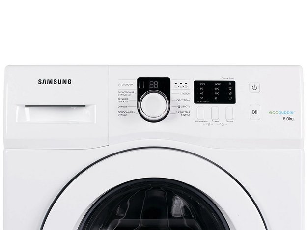 Стиральная машина Samsung WF 60 F1R0E2W/DLP (preview 7)