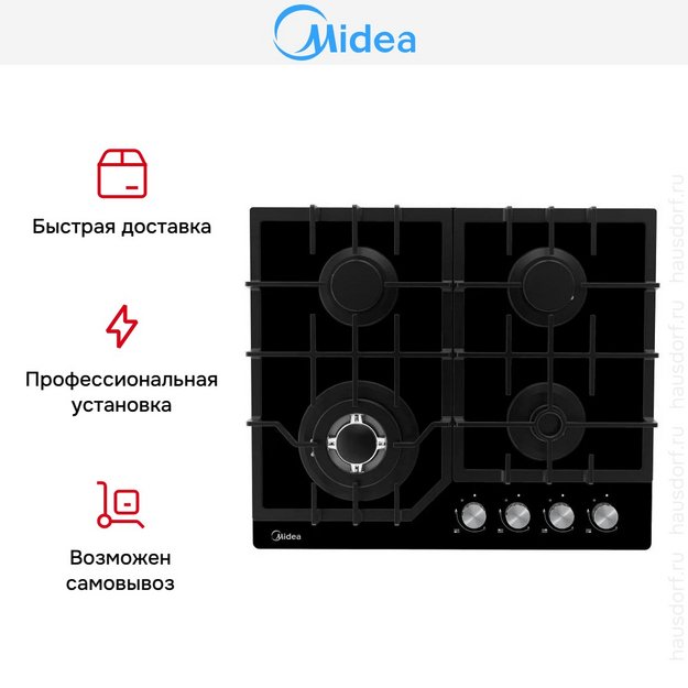 Варочная панель Midea MG643TGB (preview 3)