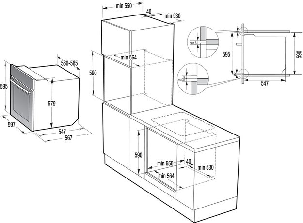 Духовой шкаф Gorenje BOP658ST новый с витрины (фото 4) Духовой шкаф Gorenje BOP658ST новый с витрины (preview 4)