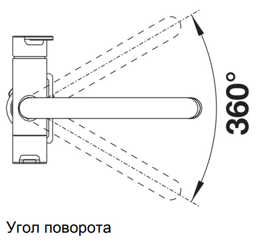 Смеситель Blanco TRIMA нержавеющая сталь 525820 (preview 6)