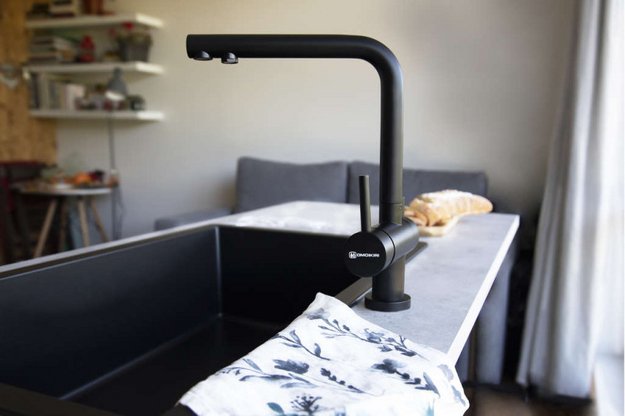 Комплект смесителя Omoikiri NAGANO-LG + PURE DROP LITE (preview 4)