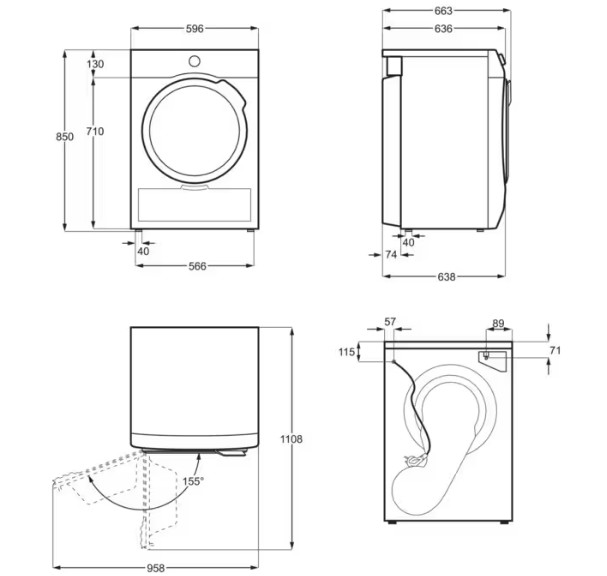 Сушильная машина AEG TR8384E (preview 8)