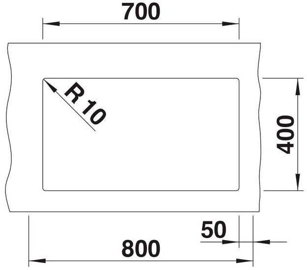 Мойка Blanco ROTAN 700-U Silgranit алюметаллик (preview 4)