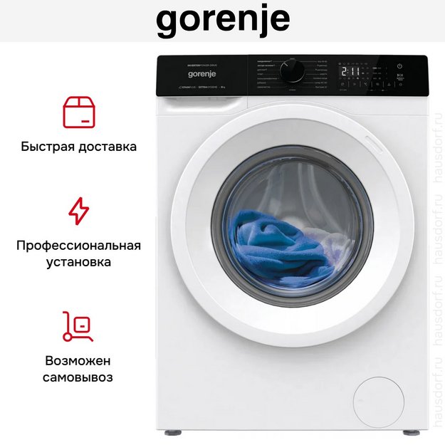 Стиральная машина Gorenje W1NHA62SAS (preview 7)