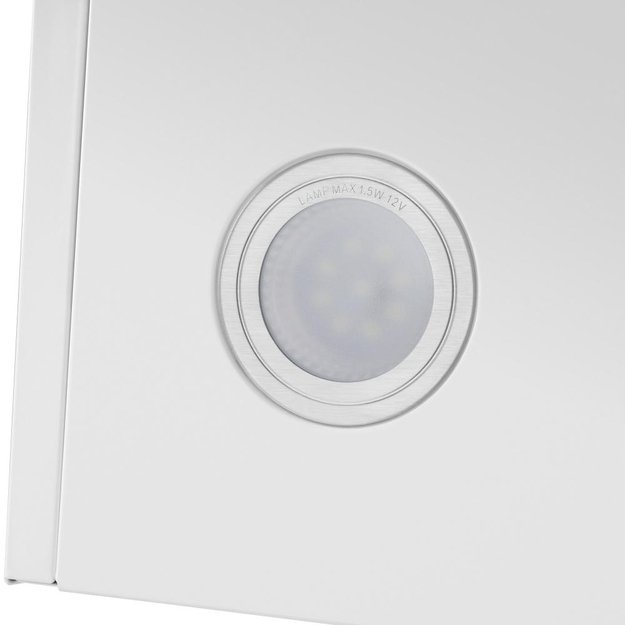 Кухонная вытяжка MAUNFELD Moon 60 белый\вставка сатин (preview 8)