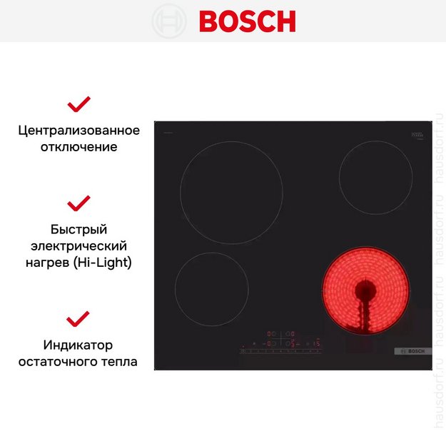 Электрическая варочная панель Bosch PKE611FP2E (preview 6)