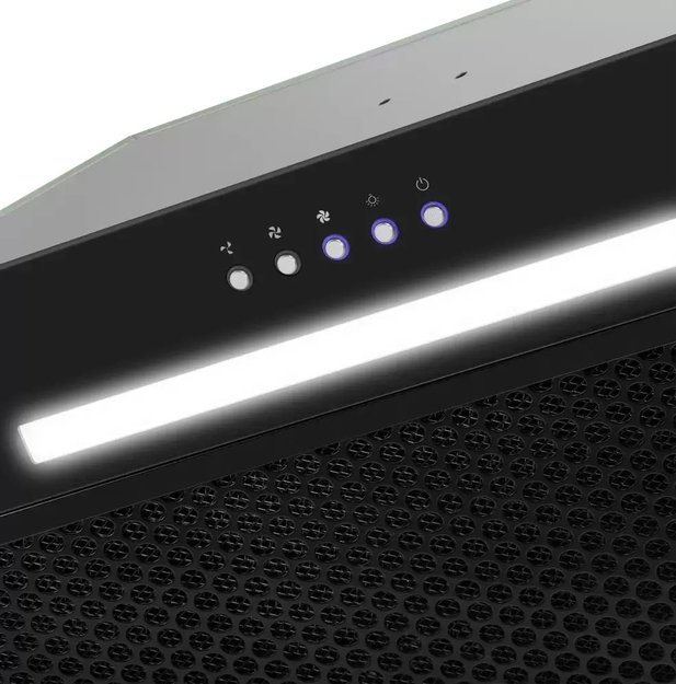 Встраиваемая вытяжка Maunfeld TRAPEZE 603EM черный (preview 5)