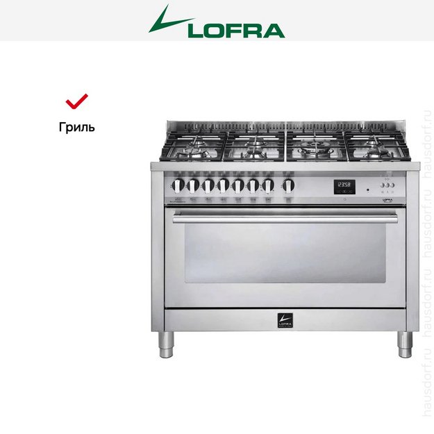 Варочный центр Lofra PG126GVGT/2Ci (фото 8) Варочный центр Lofra PG126GVGT/2Ci (preview 8)
