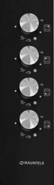 Электрическая варочная панель MAUNFELD EEHE.64.4B (фото 2) Электрическая варочная панель MAUNFELD EEHE.64.4B (preview 2)