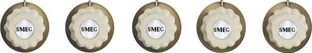 Набор ручек для варочных поверхностей Smeg 5MP700PO (фото 1) Набор ручек для варочных поверхностей Smeg 5MP700PO (preview 1)
