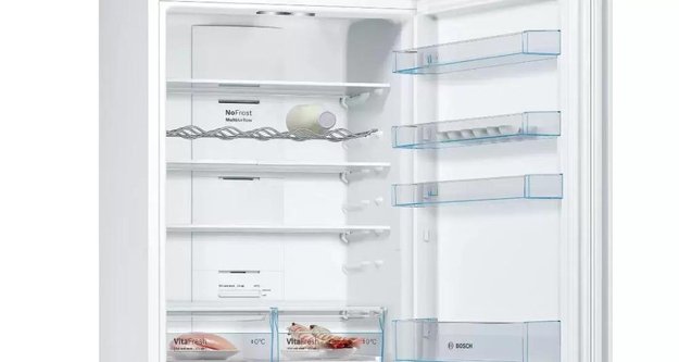 Холодильник с нижней морозильной камерой BOSCH KGN49XW20R (фото 4) Холодильник с нижней морозильной камерой BOSCH KGN49XW20R (preview 4)