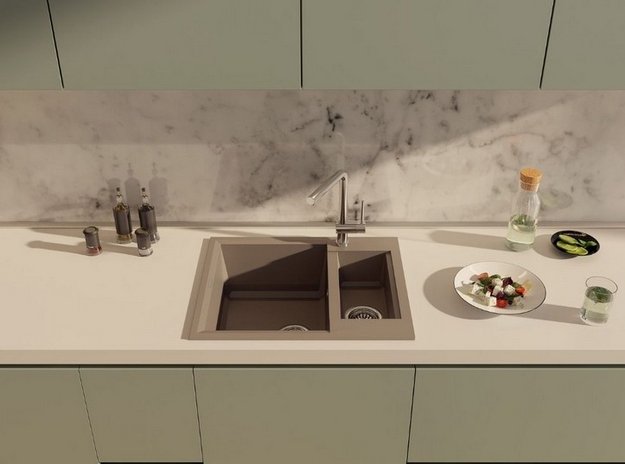 Мойка Omoikiri SAKAIME 60-2-CH (preview 3)