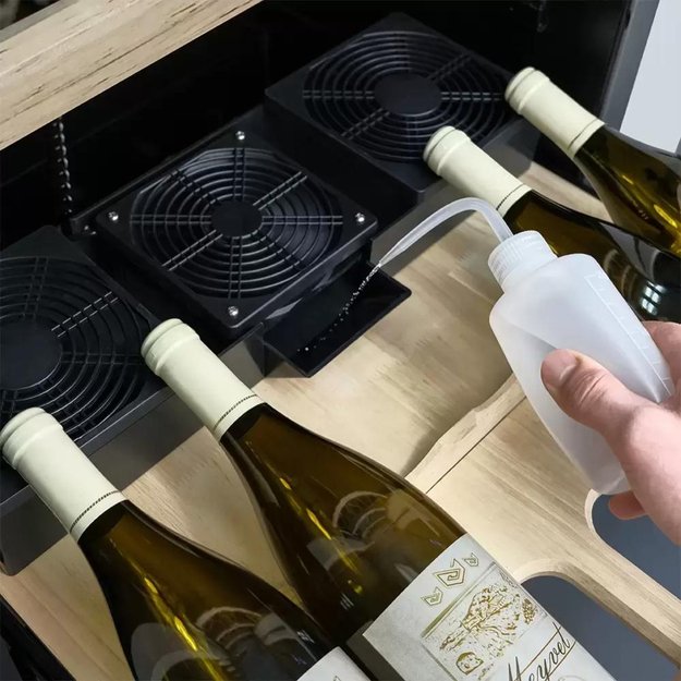 Винный шкаф Meyvel MV102-WW1-M (White Snow) (preview 8)