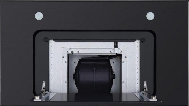 Встраиваемая кухонная вытяжка MAUNFELD Norfolk 90 нержавеющая сталь\черное стекло (preview 9)