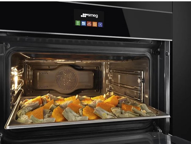 Духовой шкаф комбинированный с пароваркой Smeg SF4604VCNX1 (фото 5) Духовой шкаф комбинированный с пароваркой Smeg SF4604VCNX1 (preview 5)