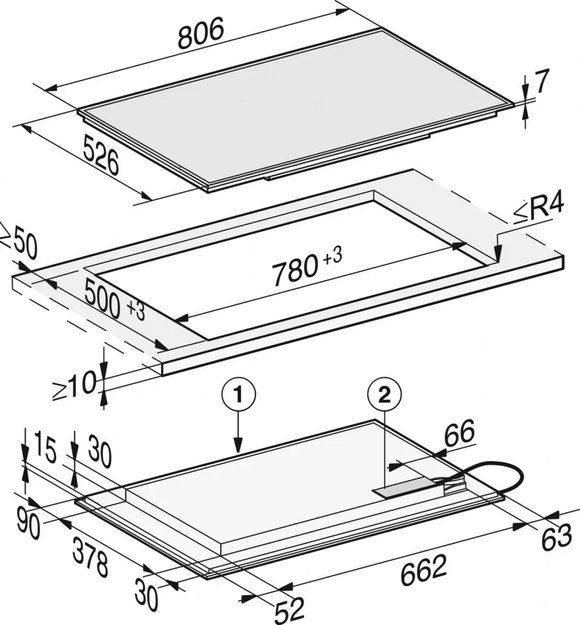 Варочная панель Miele KM7575 FR новая с витрины, без коробки (preview 4)