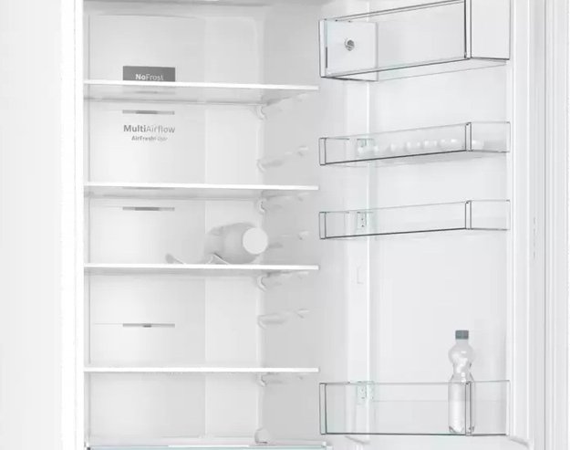 Холодильник с нижней морозильной камерой BOSCH KGN39VW25R (фото 2) Холодильник с нижней морозильной камерой BOSCH KGN39VW25R (preview 2)