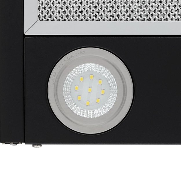 Вытяжка Krona DOMENIKA 600 BLACK/INOX S (фото 11) Вытяжка Krona DOMENIKA 600 BLACK/INOX S (preview 11)