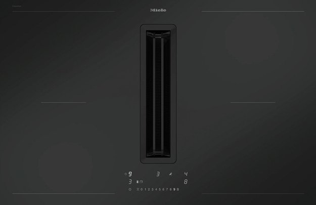 Варочная панель с вытяжкой Miele KMDA 7876 FL-A 125 Gala Ed (preview 1)