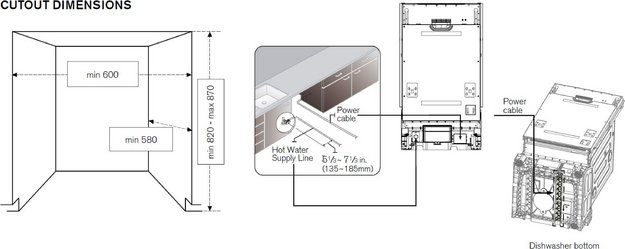 Встраиваемая посудомоечная машина Bertazzoni DW60EPRS (preview 3)
