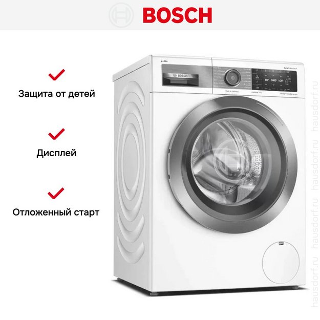 Стиральная машина Bosch WAXH8E0LSN (preview 2)