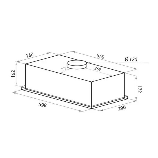 Кухонная вытяжка MAUNFELD Box Push 60 белый (preview 2)