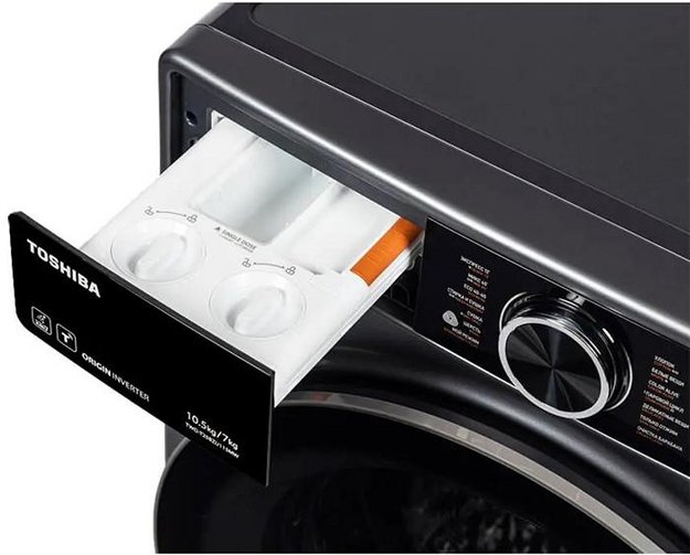 Стирально-сушильная машина Toshiba TWD-T25BZU115MWRU(MG) (preview 5)