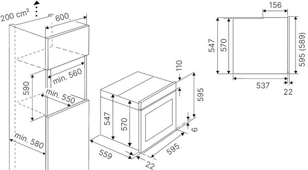 Духовой шкаф Kuppersbusch BP 6850.0 S1 Stainless Steel (preview 4)