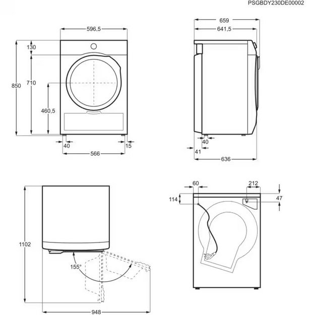 Сушильная машина Electrolux EW7D495UDE (preview 7)