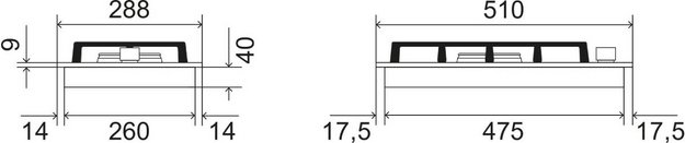 Варочная панель Ilve HCG30CK/BK (preview 2)