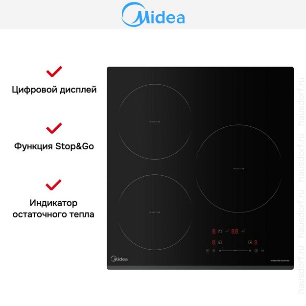 Варочная панель индукционная Midea MIH43103F (preview 9)