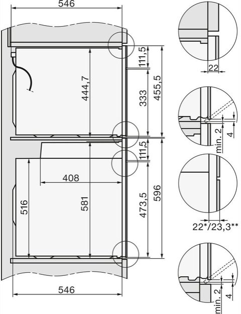 Компактный духовой шкаф с СВЧ Miele H 7440 BMX 125 Gala Ed (preview 5)