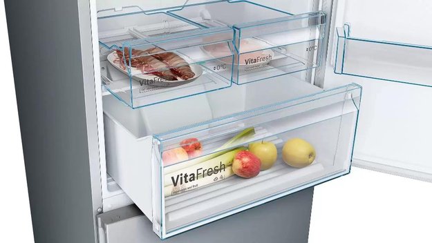 Холодильник с нижней морозильной камерой BOSCH KGN49XI20R (фото 5) Холодильник с нижней морозильной камерой BOSCH KGN49XI20R (preview 5)